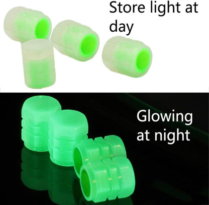 Car Luminous Tire Valve Cap(4 pcs set)