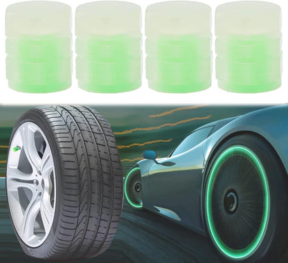 Car Luminous Tire Valve Cap(4 pcs set)
