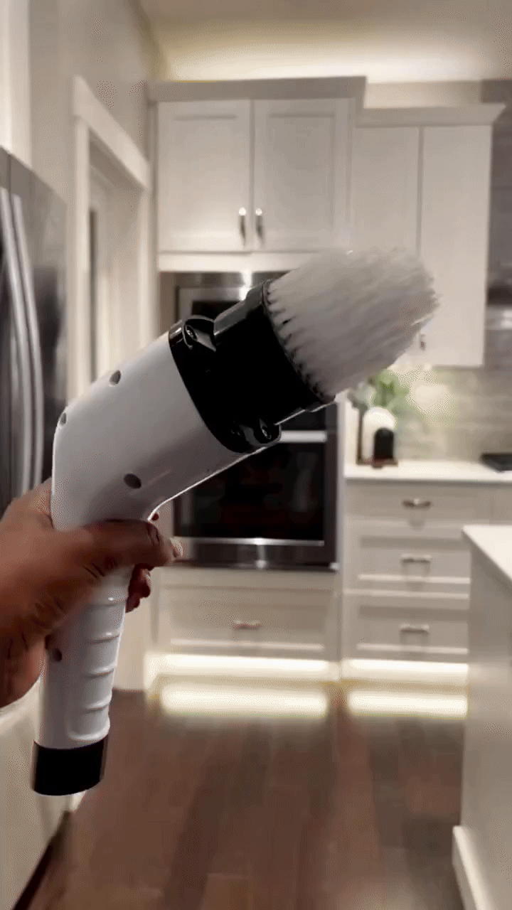 The Multifunctional Electric Cleaning Brush JY-6010-9 is a versatile and efficient cleaning tool that is perfect for tackling various cleaning tasks.