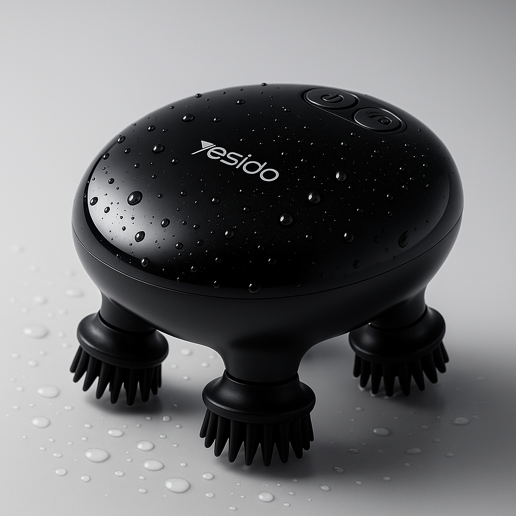 Functional Rechargeable Head Massager