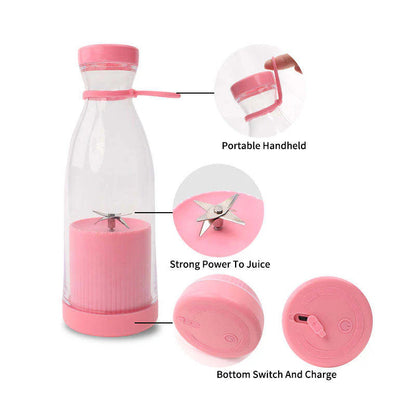 Portable Blender Juicer Bottle