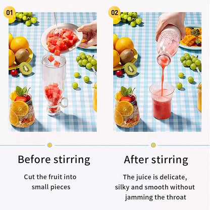 Portable Blender Juicer Bottle