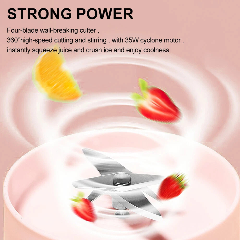 Portable Blender Juicer Bottle