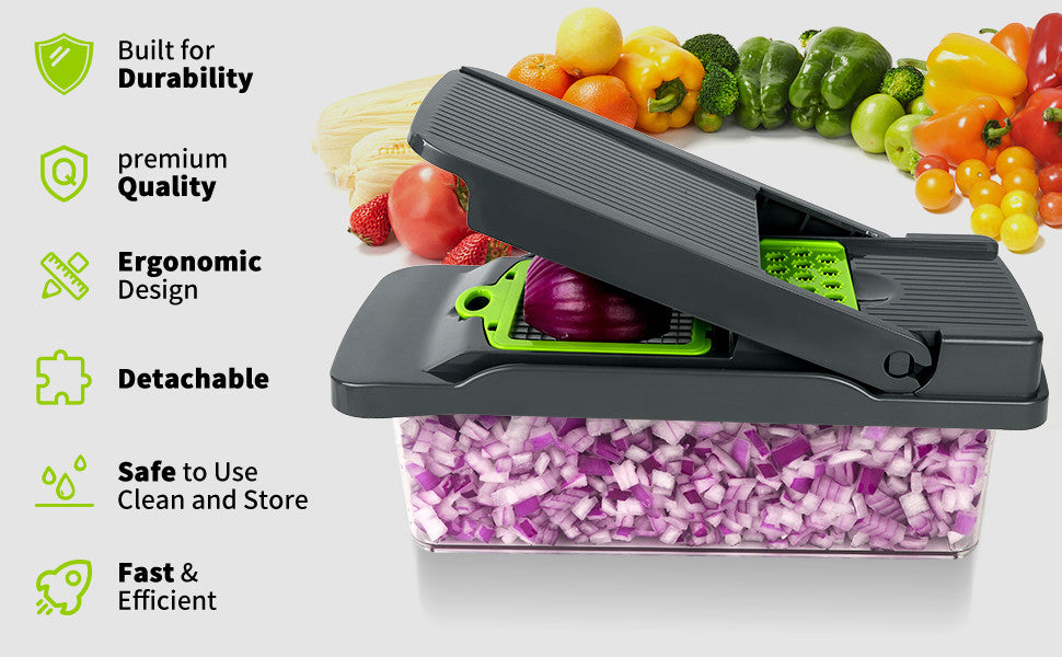 Vegetable Cutter Chopper and Slicer