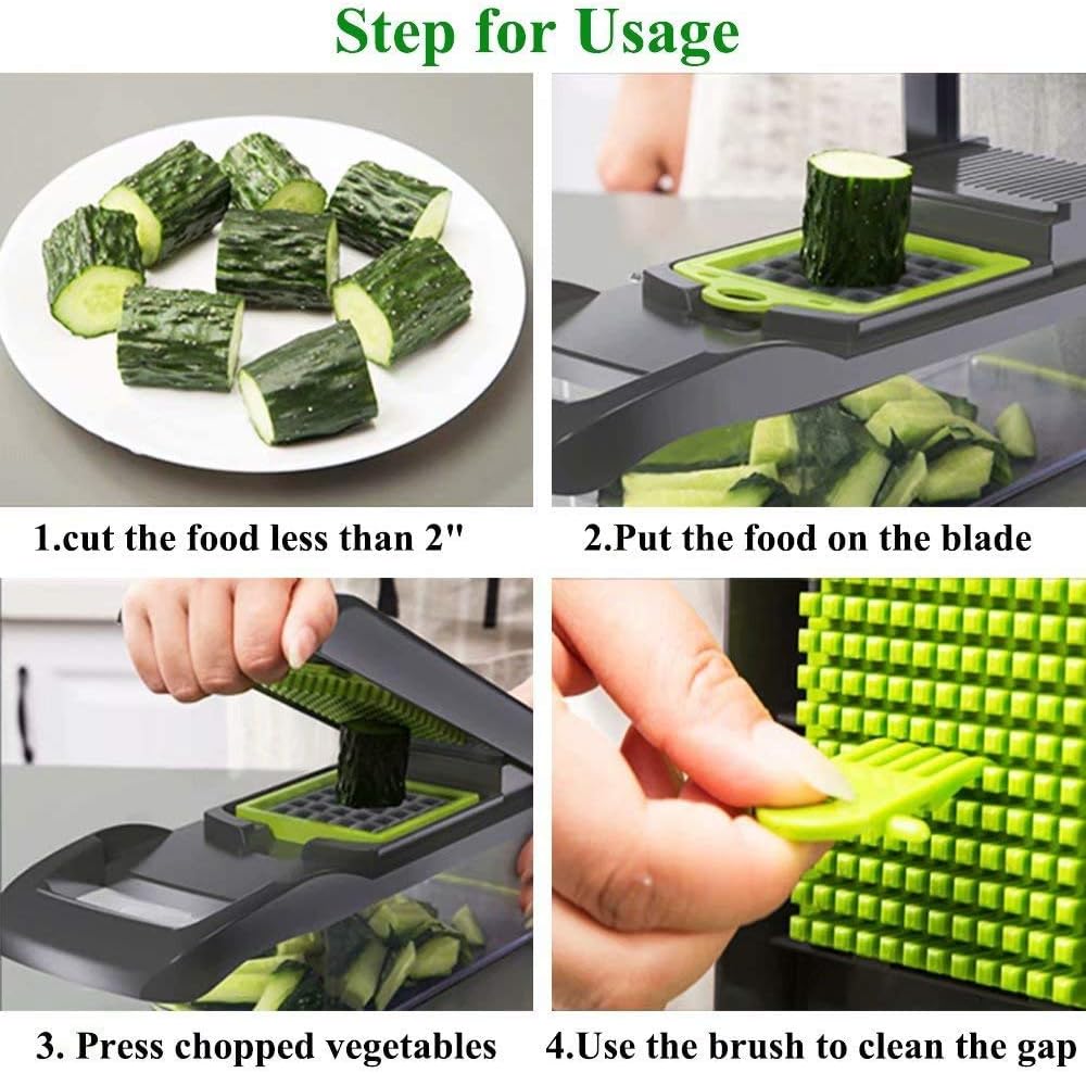 Vegetable Cutter Chopper and Slicer