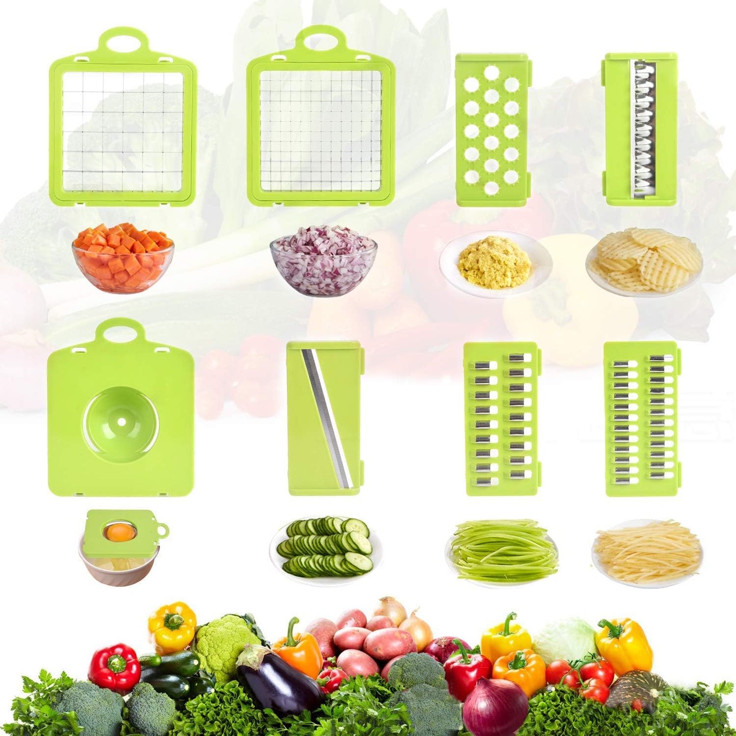 Vegetable Cutter Chopper and Slicer